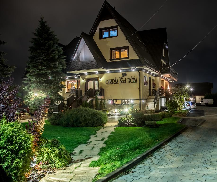 Oberza Pod Roza Restauracja, Sauny, Jacuzzi Bed & Breakfast Nowy Targ Ngoại thất bức ảnh