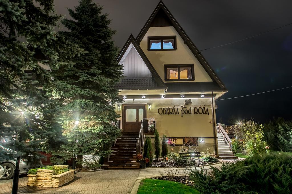 Oberza Pod Roza Restauracja, Sauny, Jacuzzi Bed & Breakfast Nowy Targ Ngoại thất bức ảnh